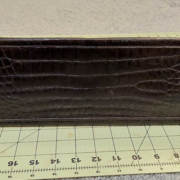 VINTAGE Crocodile Handbag 32 CM - Picture 4 of 13